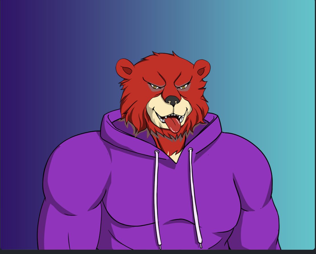 Ash0ng090921's tweet photo. Thank you for this amazing nft that I won in twitter giveaway from @Bankrollbears hosted by @DragonsoftheW ! Check this sleeping giant project and thanks for your goal of saving our forest! They are still minting in @EbisusBay ! https://t.co/c5MsOn8vWV