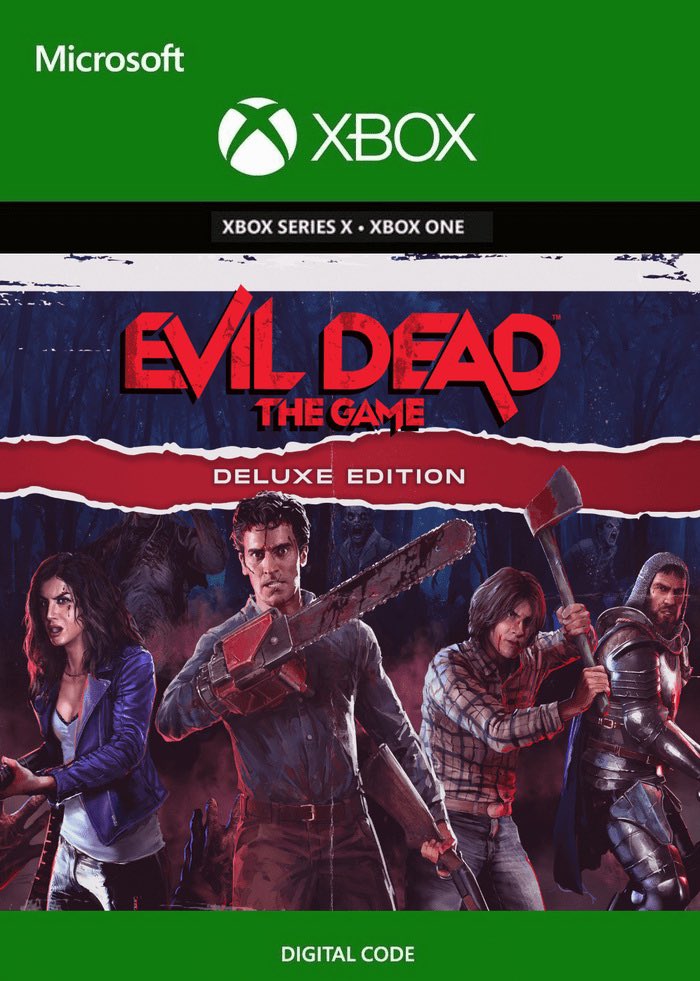 Gamers4LMedia's tweet image. #EvilDeadTheGame  Deluxe Editon giveaway starts now ends 6/8/22 follow retweet to win it’s important to do both that’s the only way to win good luck 😉