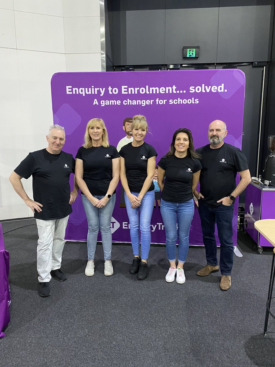 Enquiry Tracker (@enquiry_tracker) on Twitter photo Meet our team of experts at the <a href="/educateplusppp/">Educate Plus PPP</a> Conference. L-R: <a href="/GregCampitelli/">Gregory Campitelli</a>, Helen, Kristy, Carmel & Antony Campitelli 👋 (& Damien not in 📸) We are thrilled to have had the opportunity to discuss our game changing solution & book in demos with many schools in attendance. Meet our team of experts at the <a href="/educateplusppp/">Educate Plus PPP</a> Conference. L-R: <a href="/GregCampitelli/">Gregory Campitelli</a>, Helen, Kristy, Carmel & Antony Campitelli 👋 (& Damien not in 📸) We are thrilled to have had the opportunity to discuss our game changing solution & book in demos with many schools in attendance.