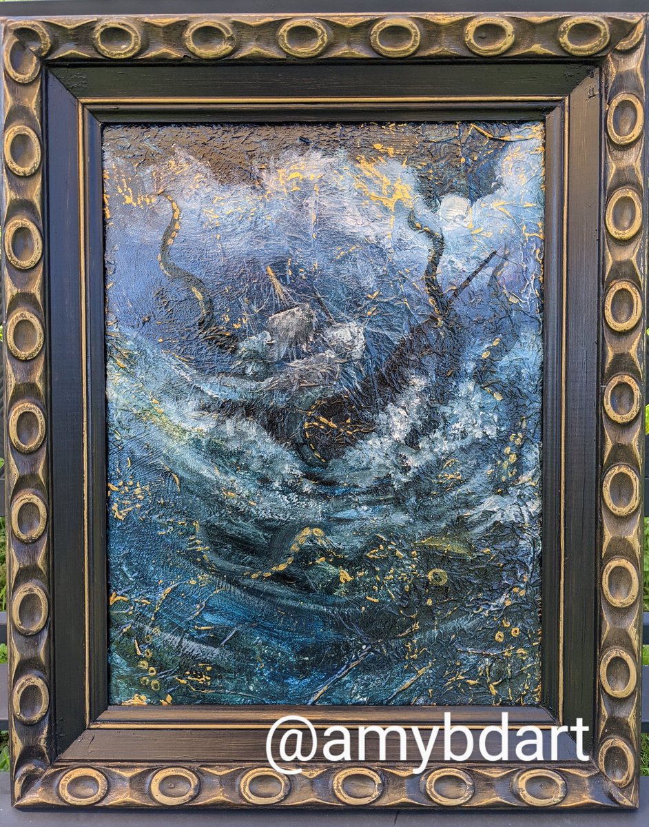 amybdart's tweet photo. Been painting ships lately! https://t.co/eQhopmyTvo