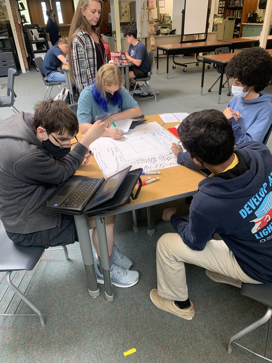 fhsliteracy's tweet photo. American studies students synthesize texts to craft claims about what it means to be American in the 21st century through a dimension protocol. @NicholeRichman @FHSEnglishCT @fhsactivities1 https://t.co/0QdrDEkbuc