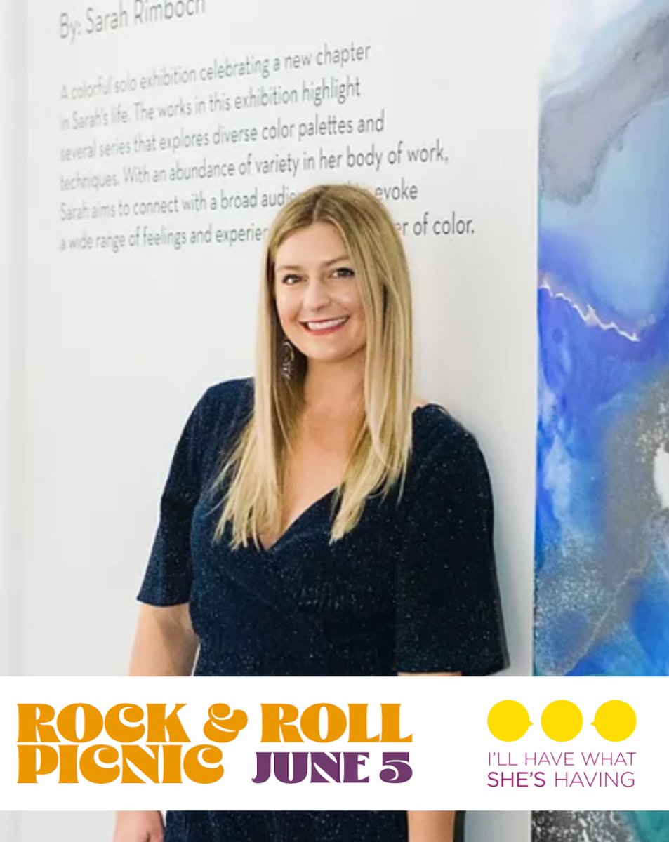 Come in for the pre-party festivities before Rock &amp; Roll Picnic hosted by our friends at @midmainhou. 

@midmaingallery presents "Places in Between," an exhibit collab between artist Elena Sandovici &amp; Sarah Rimboch, plus a talk by Elena at 1pm. Tickets: bit.ly/2RnR2022