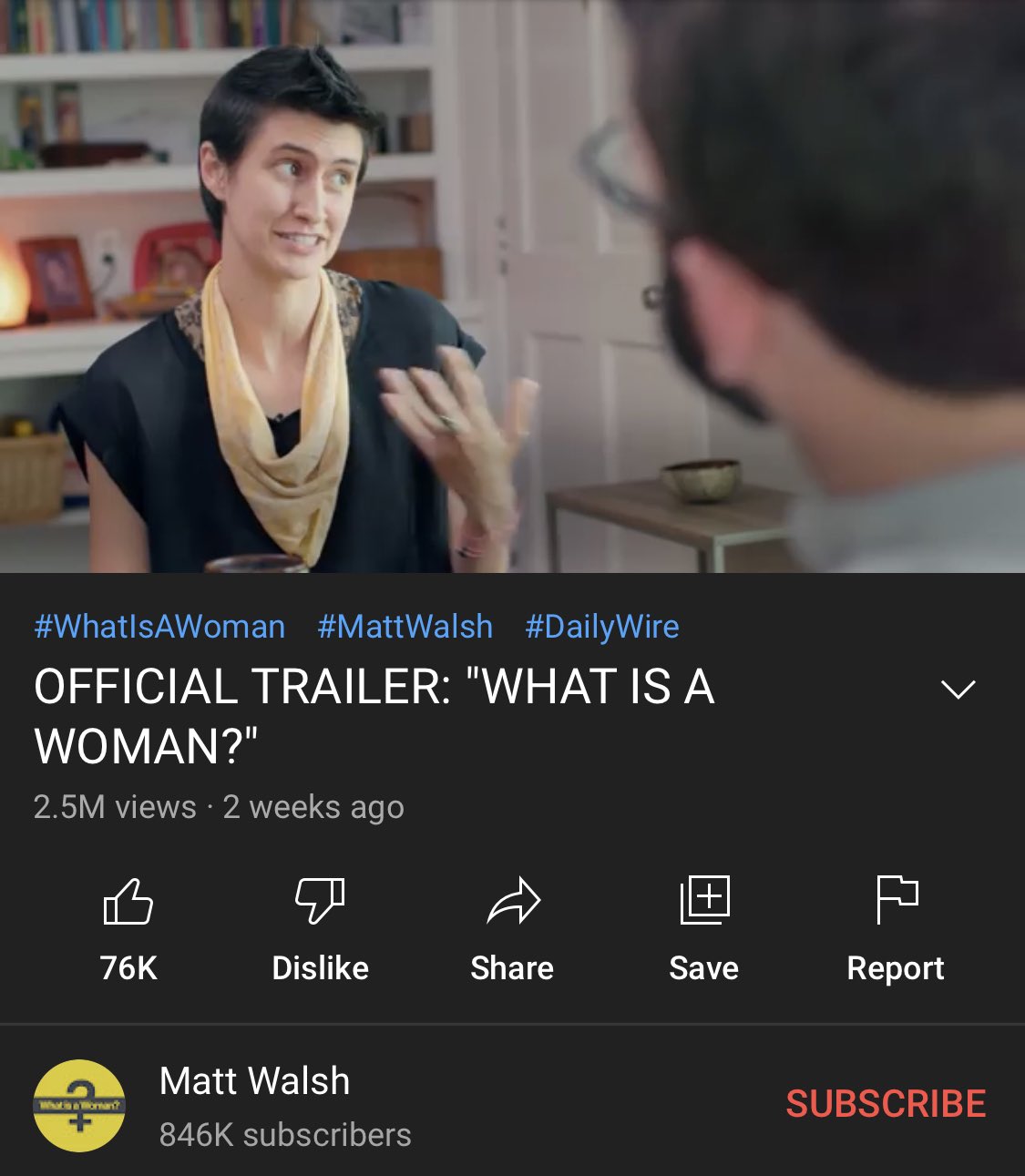OFFICIAL TEASER: “What is a Woman?” 
