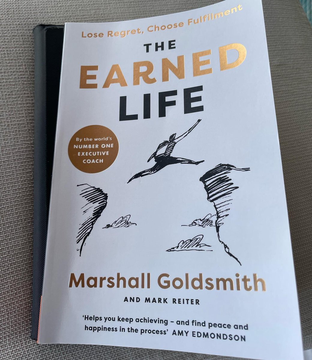 afy1036's tweet photo. The earned life by @coachgoldsmith is a beautiful read. Based on the chapters I have read, it’s worth the time.
Am earned life is how best we use our energy in service of others and how we contribute, celebrate life. #marshallgoldsmith #earnedlife #excellence #lovereading https://t.co/uLDWvU8UtO