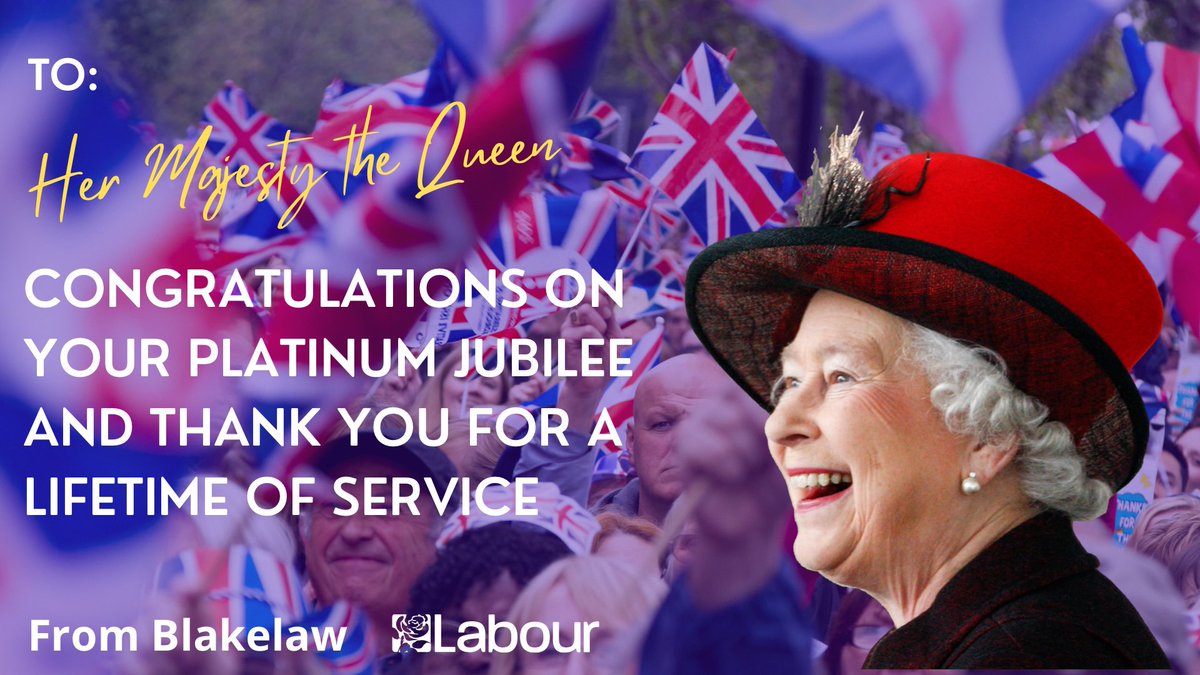 Happy #PlatinumJubilee