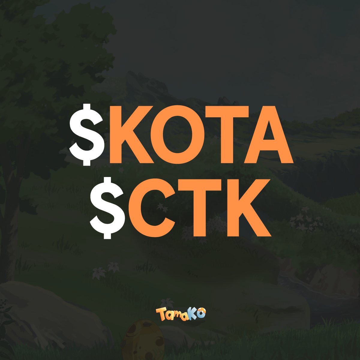 A whole economy will be created in the game with TamaKo tokens! 💸

💰 The $KOTA will be useful throughout the game (making, paying, etc) and an in-game economy will be built around it.

💵 The $CTK will be used to make and improve items.

Be ready! 👀

#NFT #P2E #solana