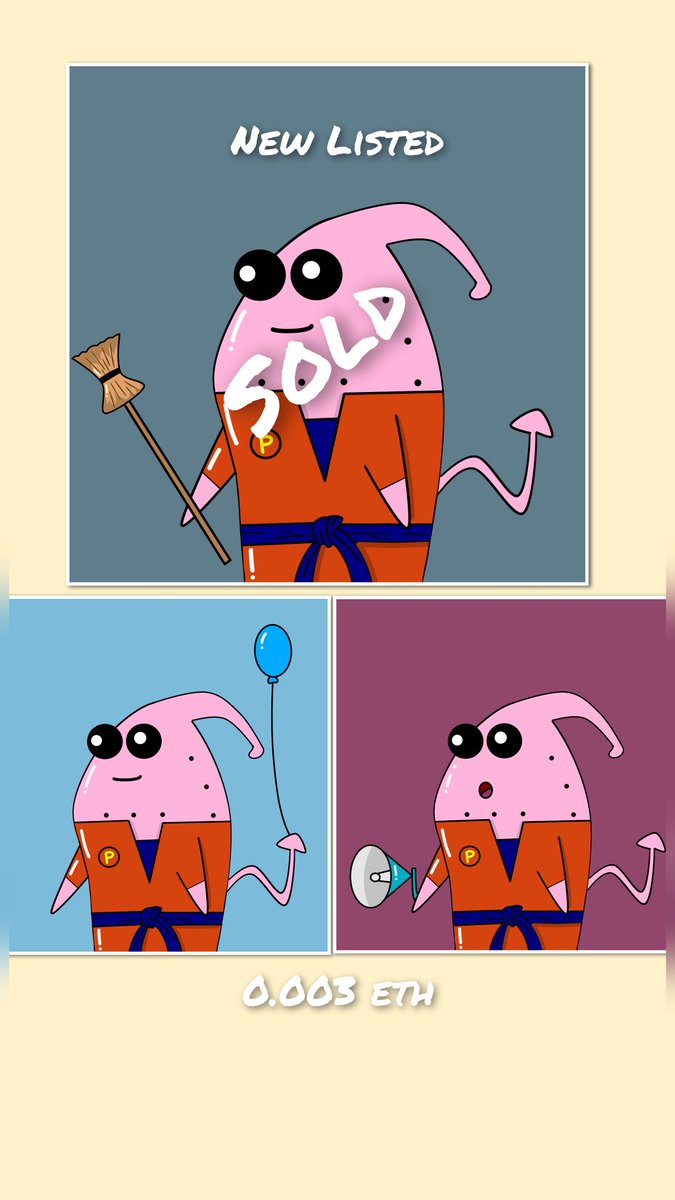 🔥New Drop🔥..Poppy cosplay edition still available on  <a href="/opensea/">OpenSea</a>
Poppy#38 already sold ☺️
🔥2 items remaining..dont miss it ☺️

💜 FloorPrice 0.0026 eth
💙 18 item Sold
❤️ 14 Owner

Lets check this link 👇
opensea.io/assets/matic/0…

#NFTCommunity #NFTCollection 
#nftarti̇st