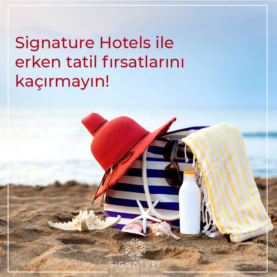 Yaz fırsatları ile hayalindeki tatile kavuşmak için, Signature Hotels sizleri bekliyor! 🏖⛱

#signatureturkey #signaturehotels #signatureblueresort 
#cavepremiumsuites #kapadokya #kuşadası