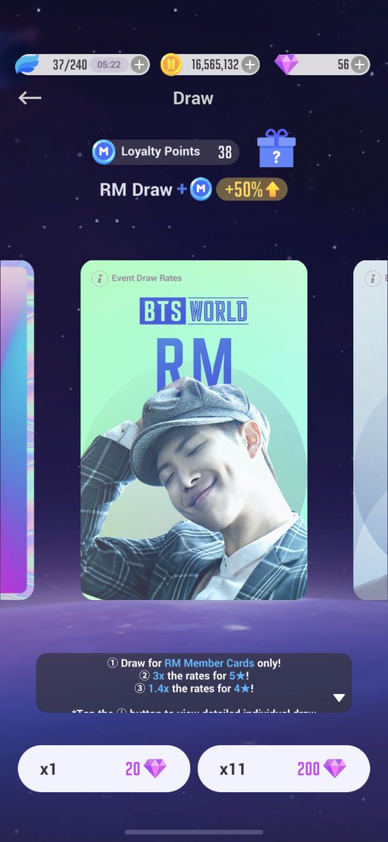 btswgamer's tweet photo. >New “Goodbye 5★” cards are added in Game!!! (Available for 30 Days)
>1★ - 4 ★ Photo Album Draw is back!!!!(Available Forever)
>Member specific rate increase draws!!!(Available Forever)

#BTSWORLDGAME #BTSWORLDGAMER #BTSWGamer https://t.co/DMRCgiX726