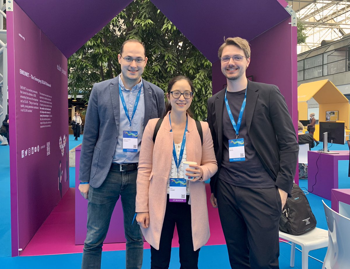 2nd day at #EULAR2022 starting out great! Come visit our #EMEUNET booth in the EULAR village <a href="/eular_org/">EULAR</a> <a href="/FiliSwissed/">FiliSwissed</a> <a href="/stefan_dinescu/">Stefan Dinescu</a> <a href="/AlexSepriano/">Alexandre Sepriano</a> <a href="/k_lauper/">Kim Lauper ☮️🕊️</a>