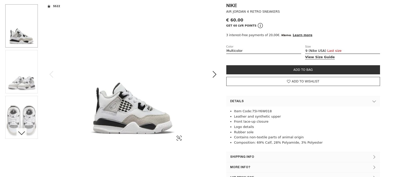 solebox raffle jordan 4