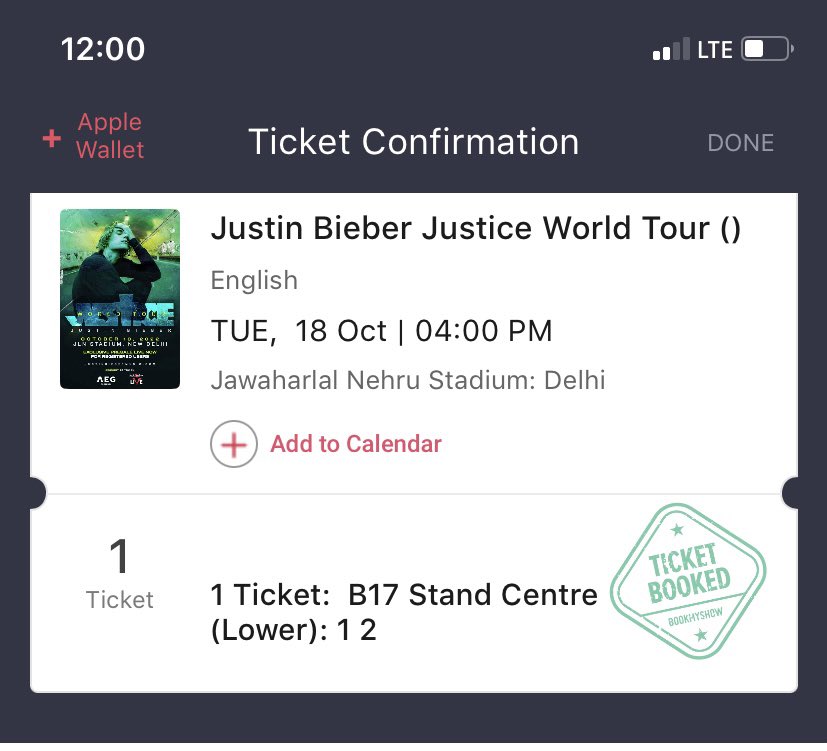 inducebieber's tweet photo. I GOT THE TICKETS https://t.co/GLb70N30RY