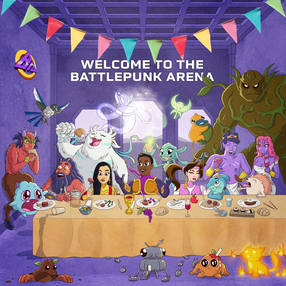 battlepunkarena's tweet photo. Welcome to the Battlepunk Arena

https://t.co/G0krrAaryr 

We are a GameFi project building the first #B2E battle to earn #TCG trading card game brought by the Lunar System Co. Here’s the game plan for the coming months🧵 https://t.co/WwWrus6mVS