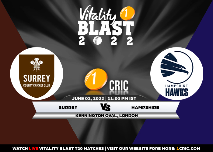 1CRICDailyNews's tweet photo. 🔮 Match3️⃣4️⃣ SURREY 🆚 HAMPSHIRE
👉 Surrey will need to put in a better team effort with the bat against Hampshire but we are backing them to yet another victory.
Fans can stream the match on the https://t.co/FmVgUGnjFW
& Contact WhatsApp Account📞+639164209638
#1CRIC #match34 https://t.co/KOPUPRdTsc
