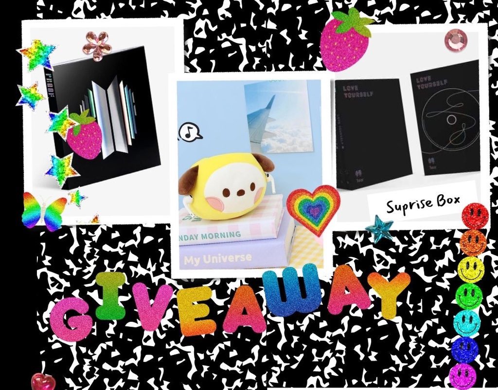9599file's tweet photo. #namtaejingiveaway 

yay! since it’s my birthmonth &amp; @BTS_twt anniversary , let’s have a giveaway! 🥳

- bts proof compact album sealed 
- ly tear u album sealed 
- bt21 minini petite cushion chimmy 

• ph only
• mbf 
• like &amp; rt 
• winners must shoulder sf :)) 
• ends 06/15 https://t.co/ByY8hvrdt7