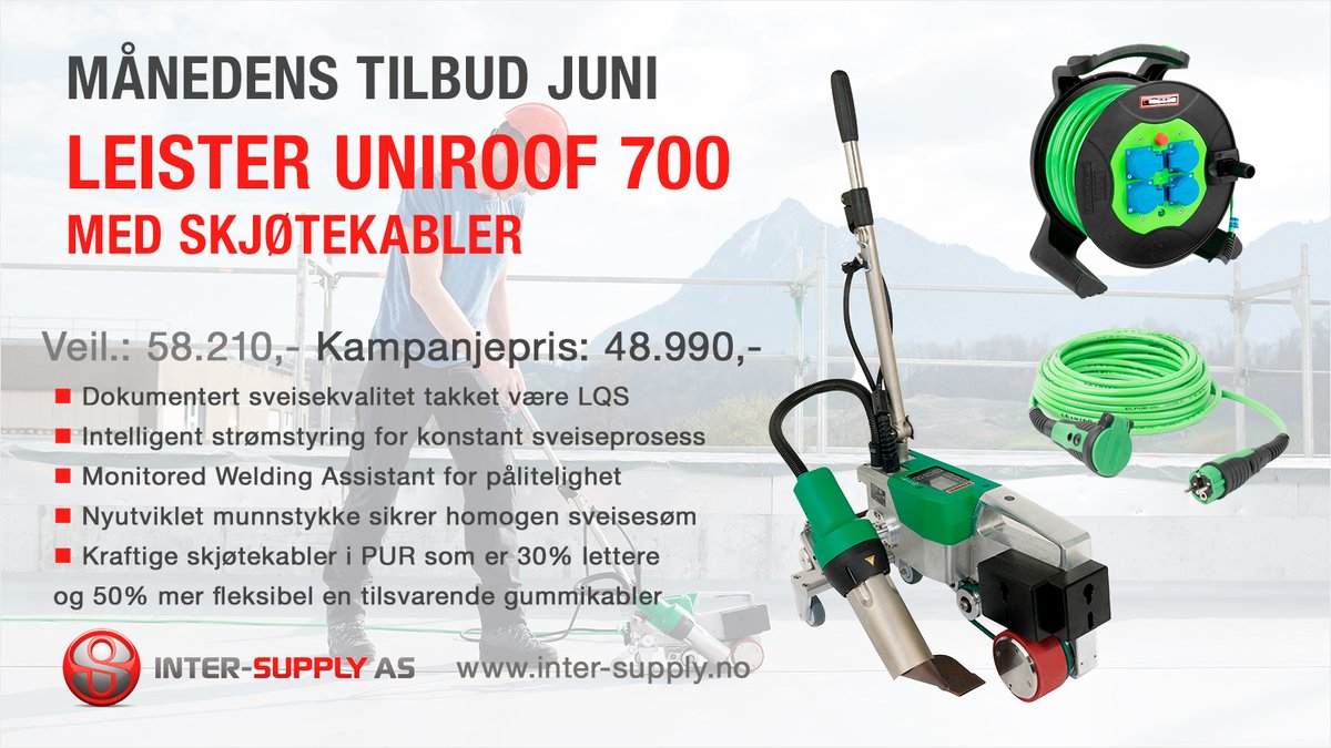 InterSupplyAS's tweet photo. Månedens tilbud fra Inter-Supply AS - https://t.co/JwtaKjf4Cx https://t.co/HcaEOYUkC0
