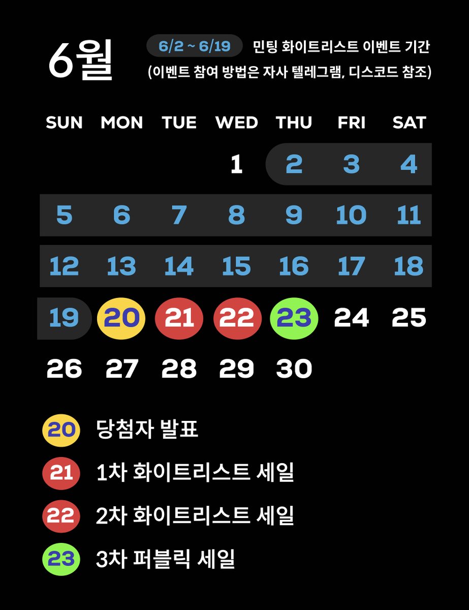 Nikplace_NFT's tweet photo. 🎉NIKPLACE Mr.Blank WL 🎁🚀 Event

⏰ 이벤트 일정 (KST) : 
2022.06.02 (목) - 2022.06.19 (일) 23:59 PM

🎈 참여 방법 : https://t.co/cjxTccM45e

✔️ 아래 액션을 수행하여 Mr.Blank NFT를 획득할 수 있는 기회를 얻으세요!

#NFTs #NFTCommunity #NFTGiveaway https://t.co/UYbFTLwydw
