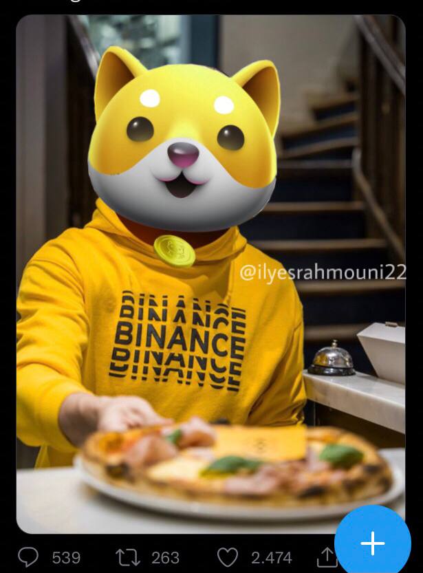 TheViralClipsX's tweet photo. @cz_binance Listing #BabyDoge 🥰🚀 https://t.co/OIRbPmmQPN