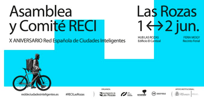 📌 Continúa la celebración del X Aniversario de la @RedRECI en Las Rozas (Madrid) para abordar el futuro de las ciudades inteligentes, innovadoras y sostenibles en un foro multitemático. Puedes seguir el evento en directo aquí: bit.ly/3GGG5zY