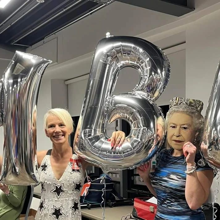 Amazing news!! Our fab MD Sandra Colston has been awarded a well deserved MBE!!!! So we had a party!! So very proud <a href="/RealFunkyvoices/">officialfunkyvoices</a>