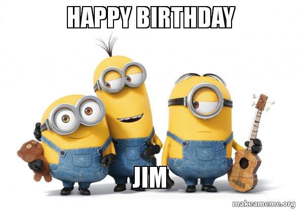 ninajane1's tweet photo. @TheDespicable3 Happy Birthday Jim, hope you have a fabulous day 😊 xxx https://t.co/3GFnXEA1Di