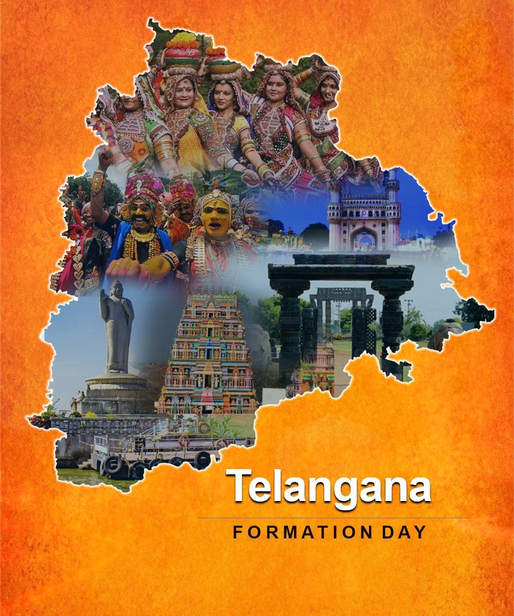 AjayMudhiraj98's tweet image. Salute to all the martyrs who made sacrifices for Telangana. #TelanganaFormationDay