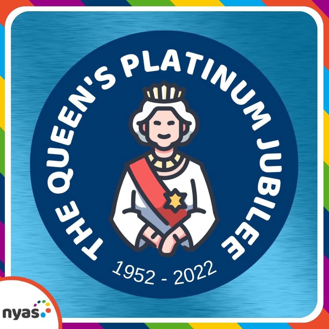 NYASServices's tweet photo. Today marks Queen Elizabeth II’s #PlatinumJubilee, celebrating her 70 years as Queen 👑

The NYAS #Helpline will reopen on Monday 6th June 🗓

If you need support before then, Childline (0800 1111) &amp; Samaritans (116 123) are available 🗣

#RoyalJubilee #BankHoliday https://t.co/Qykg4LinZL