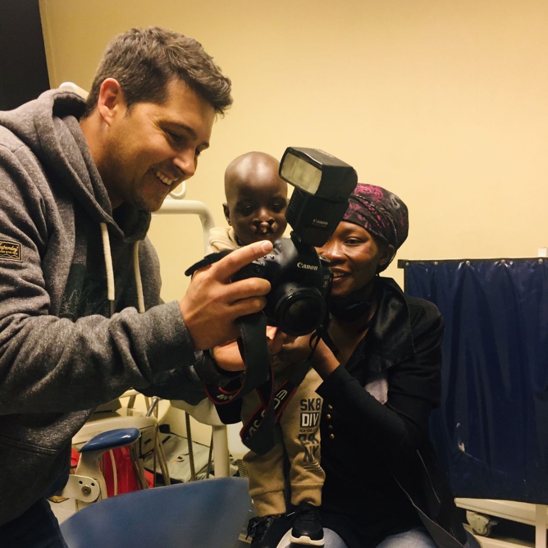 OpSmileSA's tweet photo. We’re in Johannesburg this week visiting patients, doing post-op check-ups and documenting new patients who’ve received their life-changing cleft surgery. Thank you Dr. Malcolm du Preez for your time, skill, and dedication.
#safesurgery #ASmileIs #OpSmile #cleftcare https://t.co/9c8TIrgb7H