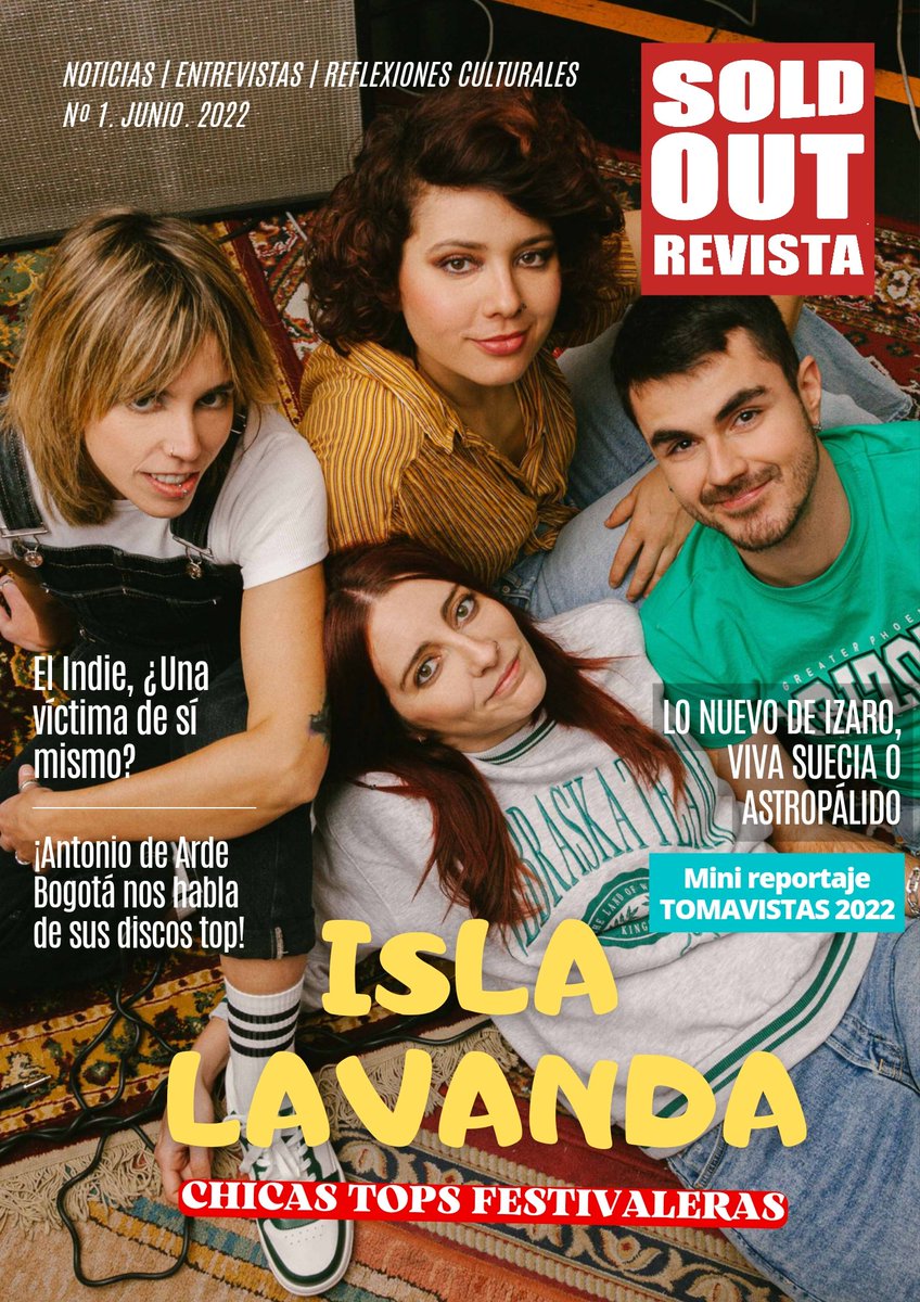 N° 1. Revista Sold Out ⚫️

¡Ya disponible!

💥 Léela en <a href="/issuu/">Issuu</a>: issuu.com/revistasoldout…

💥 Descárgala / compártela / suscríbete en el <a href="/Linktree_/">Linktree</a> de nuestra bío.