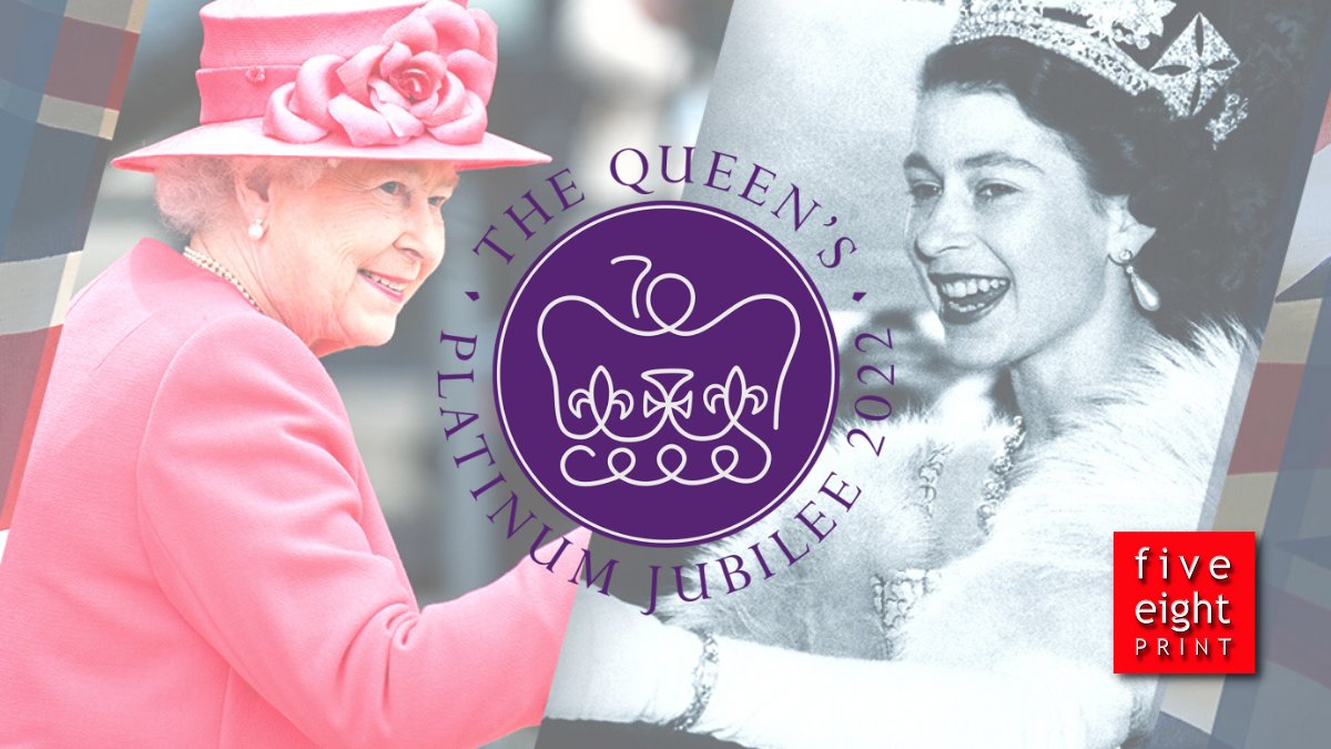 fiveeightprint's tweet photo. 👑 Who's ready for a four-day weekend full of public events and community activities to celebrate The Queen's Platinum Jubilee?🇬🇧

We know we are!🙌 What are your plans for the long bank holiday weekend?🎈

#PlatinumJubilee #HM70 #BankHoliday #BankHolidayWeekend https://t.co/M0cwWjURBw