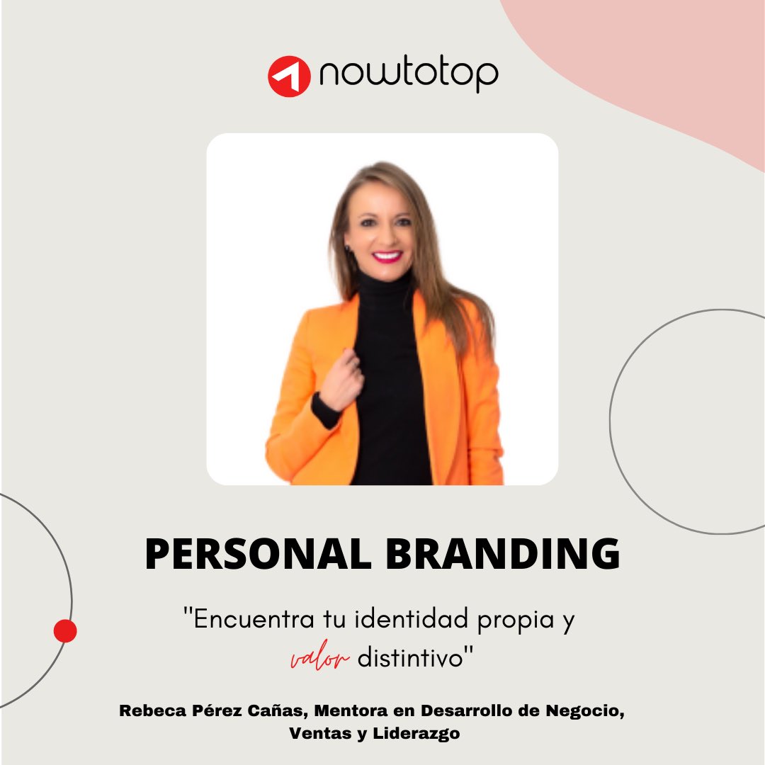 Todos somos una marca única que trasmite nuestra esencia, ¡Utiliza la tuya de forma inteligente!💡

¡Porque marca personal es lo que hablan de ti, cuando tú no estás! 😉
 
<a href="/RebecaPerez1980/">Rebeca Perez Cañas</a>, Mentora en Desarrollo de Negocio, Ventas y Liderazgo ⭐️

#marcapersonal #personalbranding