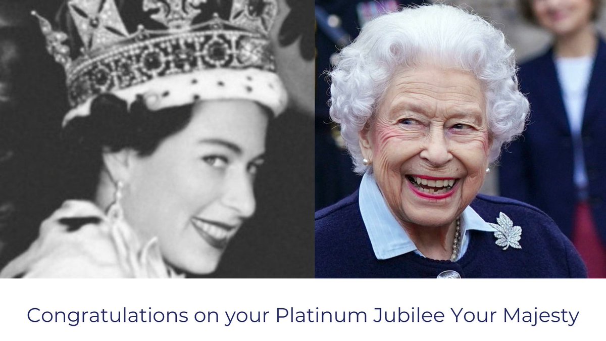 For 70 years her majesty's words have been a source of great comfort and a reminder to keep calm and carry on. A voice of reason, reassurance and resilience.  To our dear and magnificent Queen Elizabeth, happy platinum jubilee - our favoured public speaker! #PlatinumJubilee