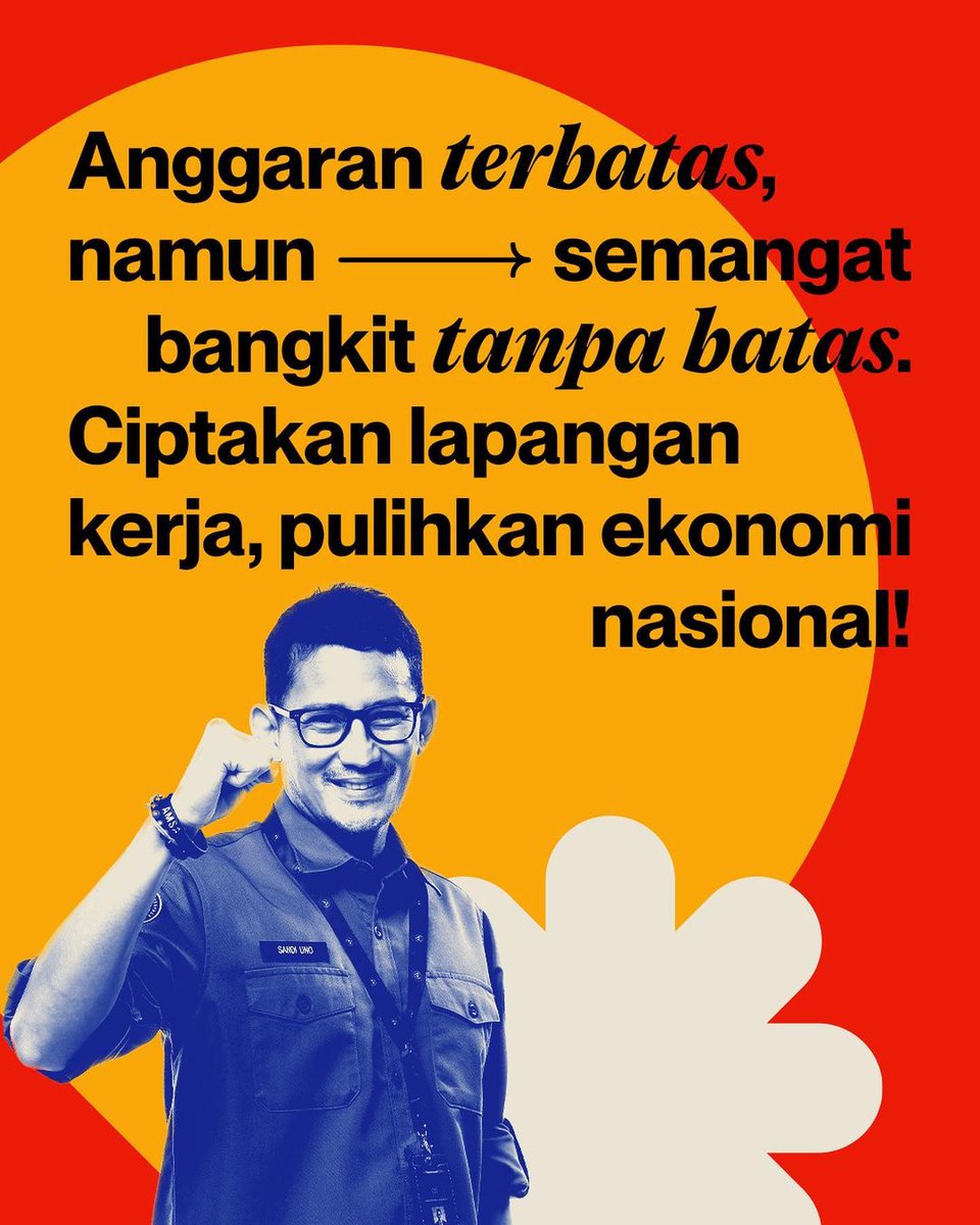 Sandiaga Salahuddin Uno tweet media