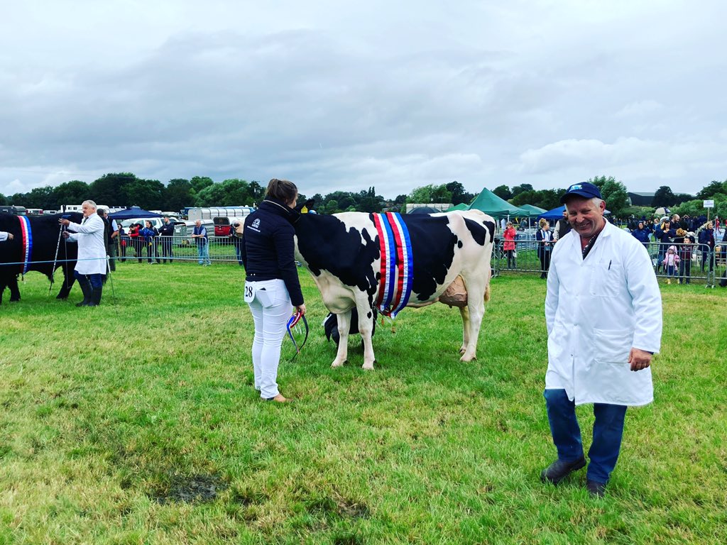 (1/3) I’m unashamedly plugging dairy entries for our local show (Minsterley) on 20 August because we have a very generous £1,000 prize money for the interbreed winner and because of another special reason…
