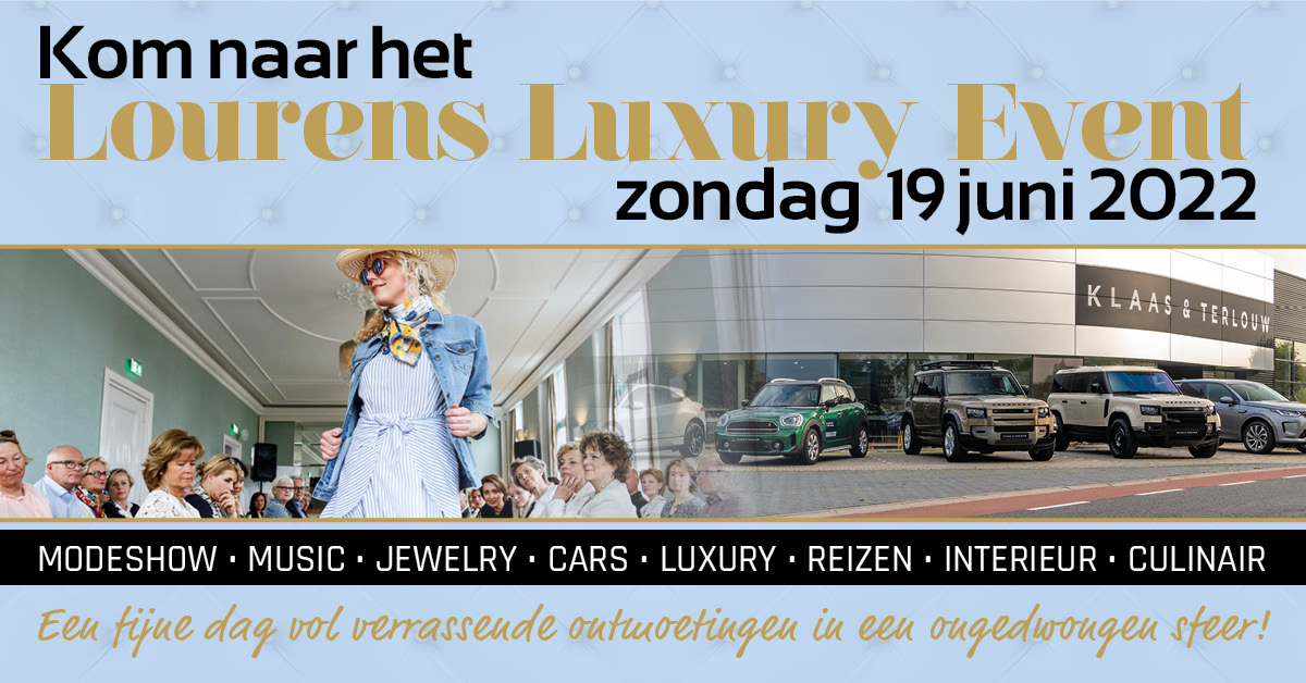 Zondag 19 juni 2022 is het weer zover! Een Lourens Luxury Event, ditmaal bij Klaas &amp; Terlouw in Enter. 

lourens.nl/lourens-events…

#Event #luxurylifestyle #luxury