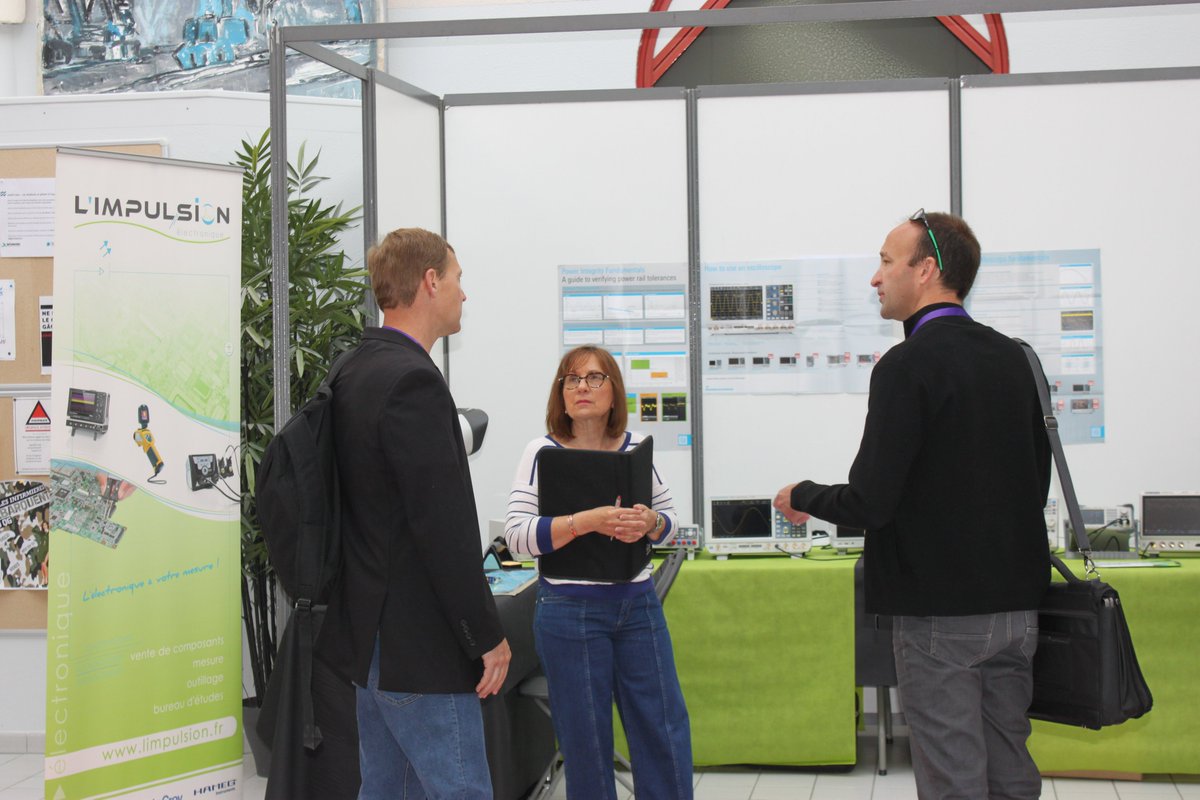 IUTGON's tweet photo. 📣 COLLOQUE #GEII |

Entre deux commissions, 30 entreprises présentent leurs matériels sur 200m2 de surface d’exposition, l’occasion pour les participants de découvrir les technologies proposées pour l’industrie d’aujourd’hui et de demain. https://t.co/X90Q7eqwiu