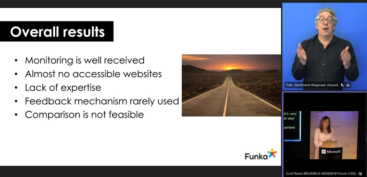 jmswitters's tweet image. And we&apos;re off...Susanna Laurin (@FunkaNu) presents the main findings from the review of the #WebAccessibilityDirective at the #EUAccessibility Summit Side Event, organised by @MyEDF and @IAAP_EU.