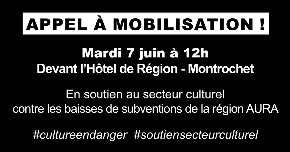 [Mobilisation à l'appel du Syndeac AURA]
