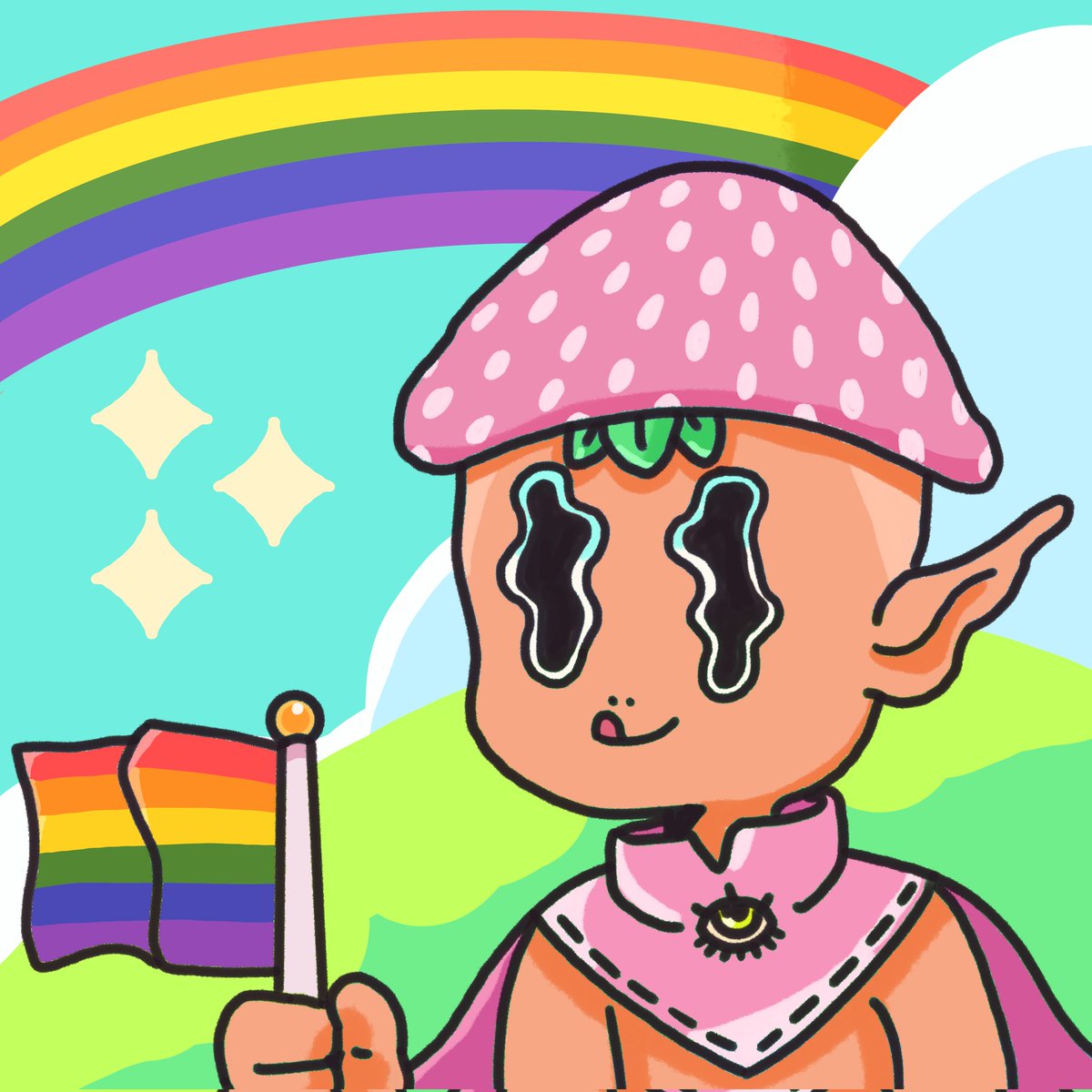 Happy pride month to all my fellow sprites out there! 🌈🌞✨
#spritesunite
