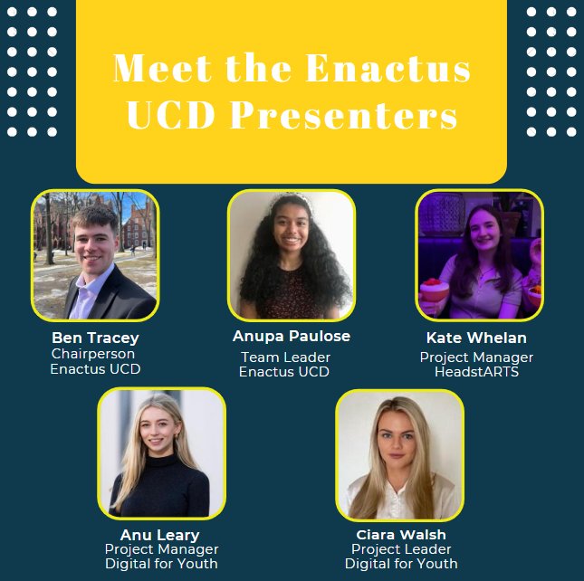 Enactus UCD tweet media
