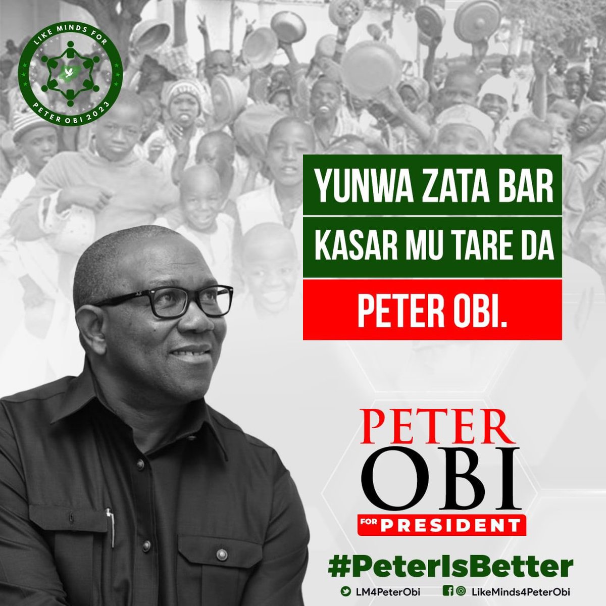 OselokaHObaze's tweet photo. The man of the people @PeterObi.  Support him by getting your PVC first, then all else will follow. https://t.co/xn93T5vpHD