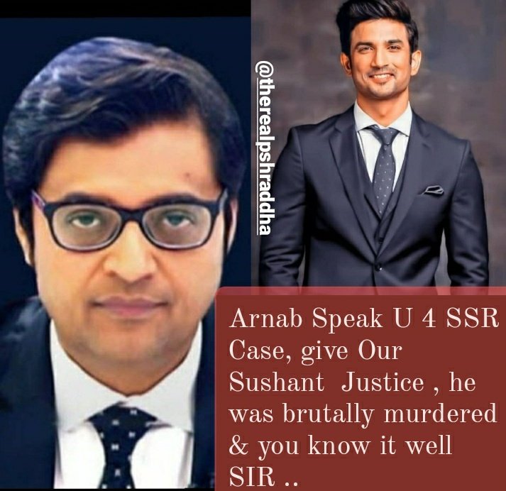 imdeb_s's tweet photo. @withoutthemind 🔱 Morning Trend Activity 🔱

Tagline 👇

Arnab Speak Up 4 SSR Case 

One man who called @itsSSR his own brother in the main stream media house's not Lutyens new's of course, can make the big difference to our digital movement count down still! 💯 @republic

Tweet, RT &amp; Share! ✔ https://t.co/Hz4GERqQIq