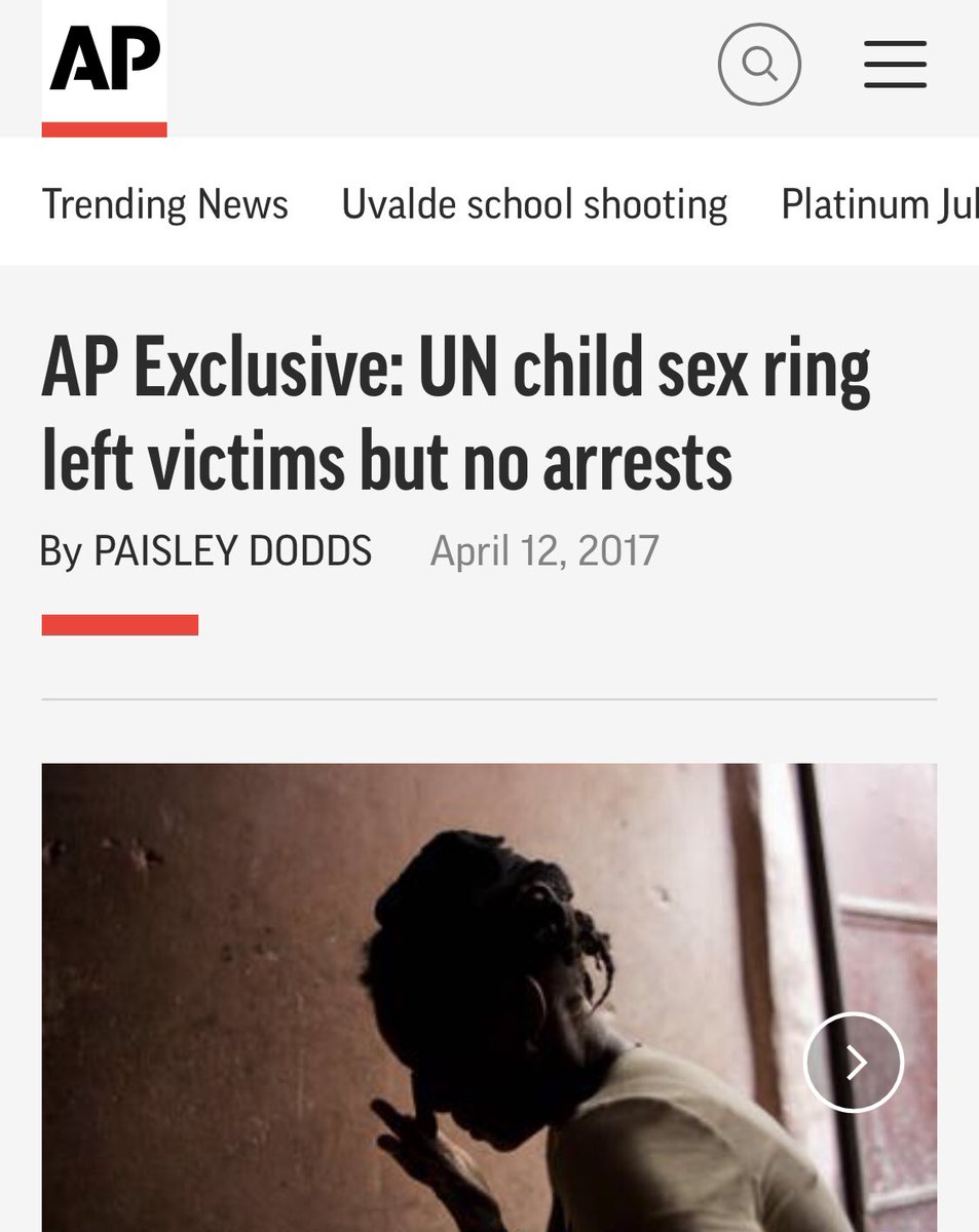 elizableu's tweet photo. Hey @UN what happened here and with the thousands of sex abuse claims you’ve had around the globe? https://t.co/GdrDnEwwSv
