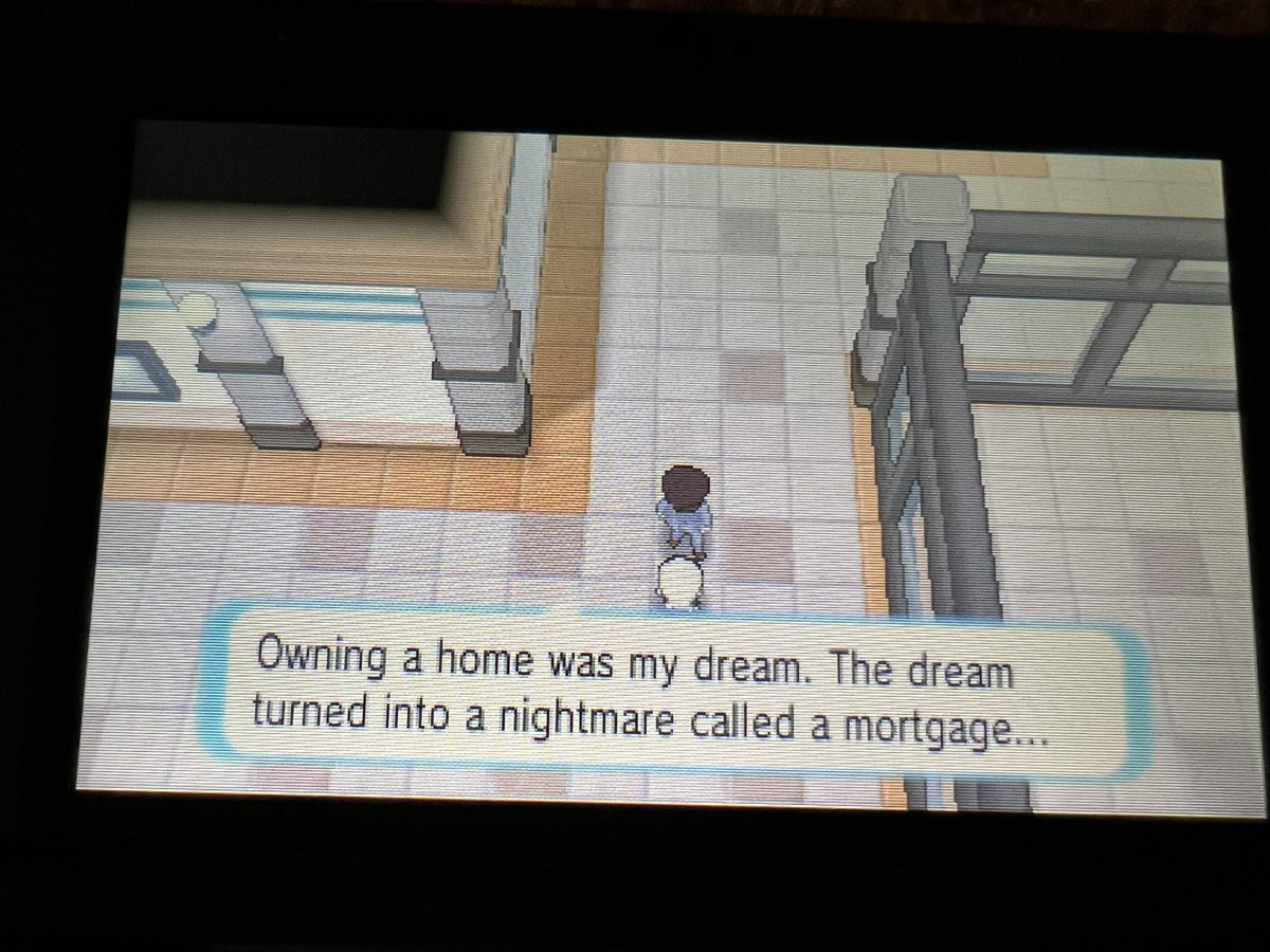 tenderchris's tweet photo. Pokémon, you're supposed to HELP me avoid my problems 🫣😤 https://t.co/zBRgdbrAkB