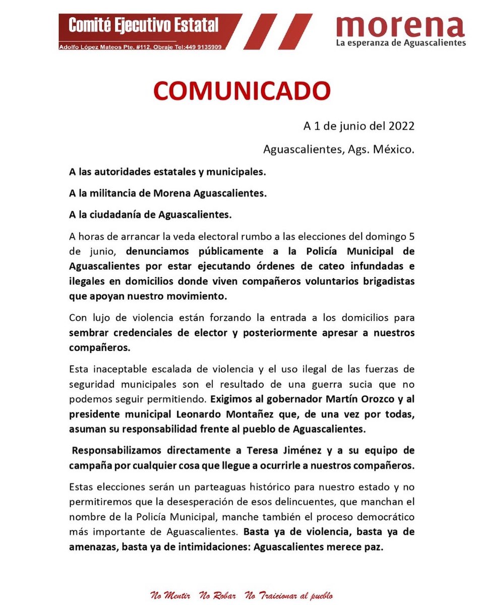 CEEMorenaAgs's tweet photo. NOS SIEMBRAN CREDENCIALES. 
Tienen miedo porque no tenemos miedo. Su desesperación y angustia no son nada frente a nuestra alegría, porque vamos a ganar. Regalan despensas, nos siembran credenciales, nos amenazan, nos violentan, pero no pueden con nosotros. (Hilo 1/2) https://t.co/wuGlQW4njL