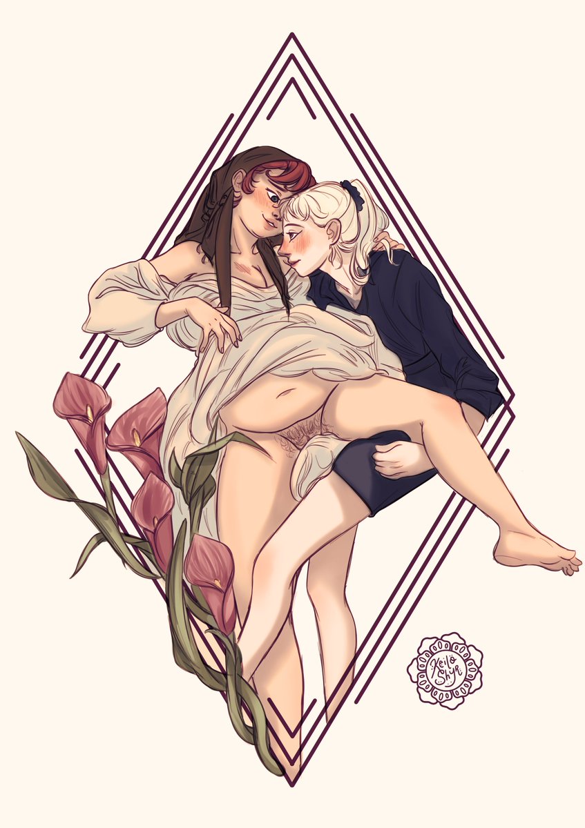 KeiloShyr's tweet photo. Happy Pride month! Reminder that everything i draw is through a queer lens but these pieces specifically are v gay in my humble opinion. https://t.co/mm9tqmYVYV