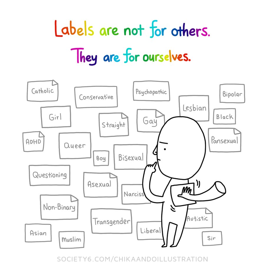 Chika_Ando's tweet photo. Just because you look a certain way doesn't mean that you are that certain way.

Illustration available on my @society6 shop: https://t.co/QbdMuPepC7

#lgbtq #tck @RuPaul #dragrace #minority #selflove #society6 https://t.co/dAniLrolVl
