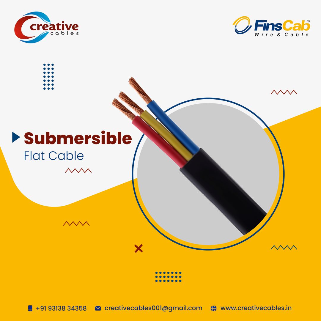 creativecables1's tweet image. We are a manufacturer of quality Submersible Flat Cable that is mainly used in pump connections.

For more details
Mo: (+91) 93138 34358
Web:creativecables.in
Email:creativecables001@gmail.com
#creativecable #cable #SUBMERSIBLEFLATCABLE #submersible #offerprotection #wires