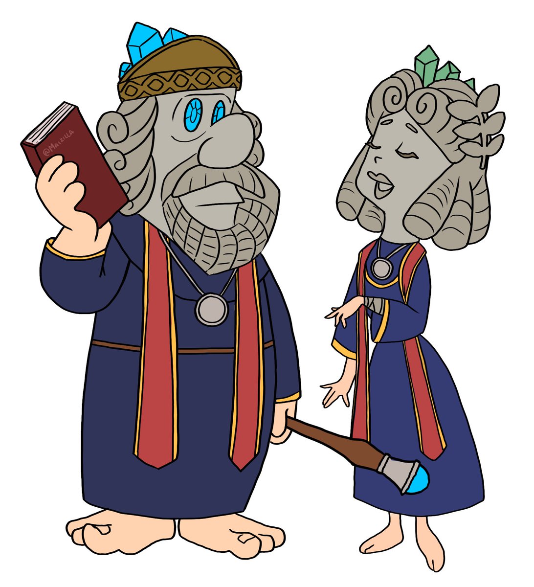Maizilla's tweet photo. ♫ Glintstones, meet the Glintstones ♪ 
#ELDENRING https://t.co/QDSAmn05OO