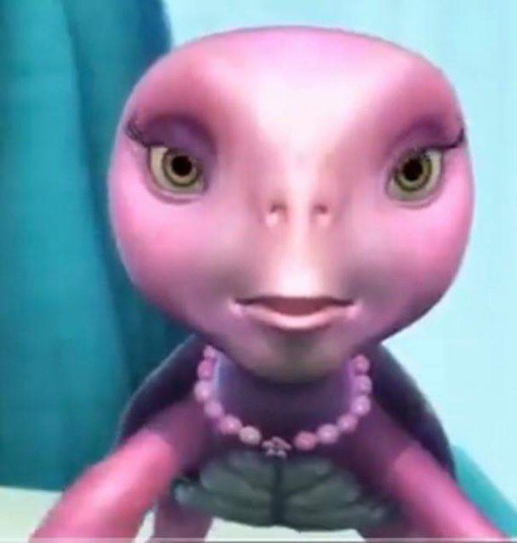 Bro the Barbie Sea turtle 